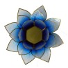 Loto portalumino azzurro/bianco