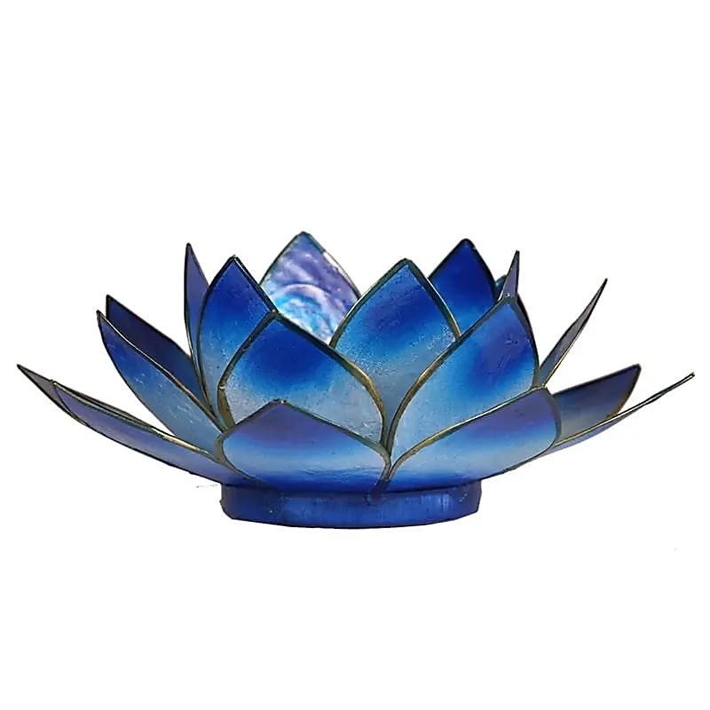 Loto portalumino blu sfumato