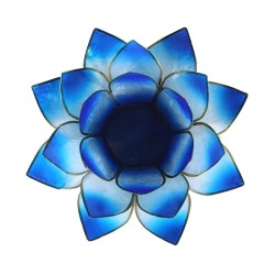 Loto portalumino blu sfumato