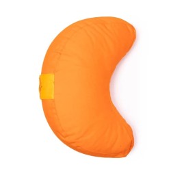 Cuscino mezzaluna arancione