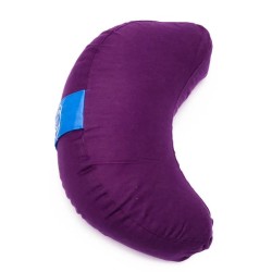 Cuscino mezzaluna blu scuro
