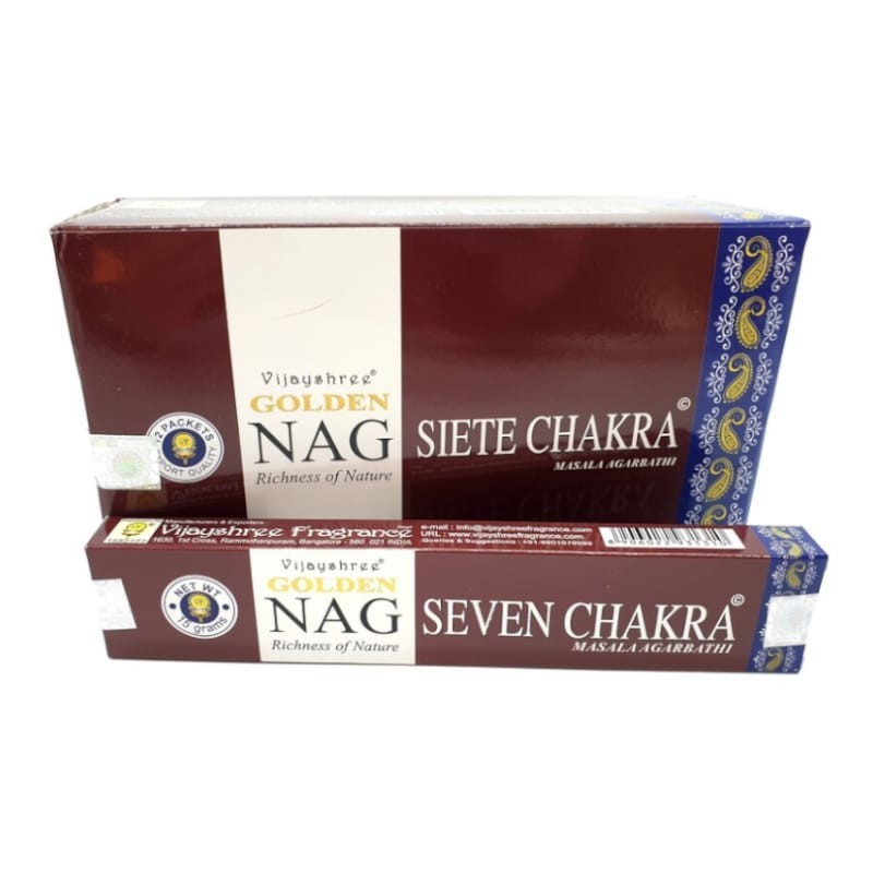 Incenso golden seven chakra