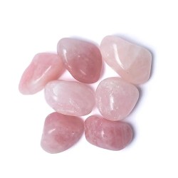 Quarzo rosa burattato